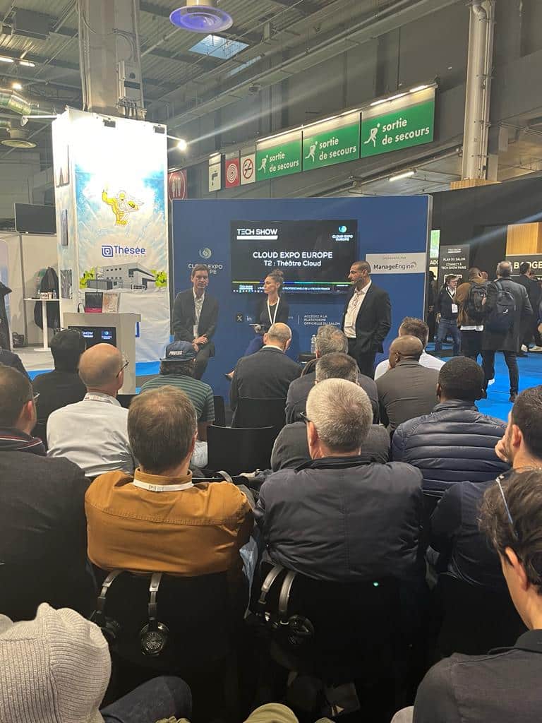 Table ronde Thésée Cloud expo